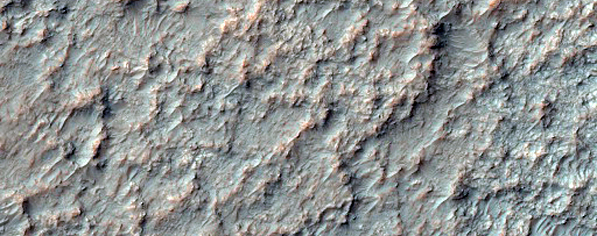 Thermally-Contrasted Ejecta and Crater Floor Materials