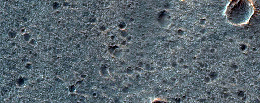 Layered Plains North of Coprates Chasma