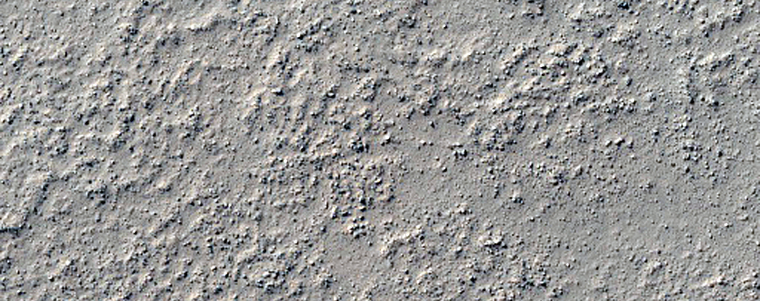 Sirenum Terra Crater Floor Graben and Deposits