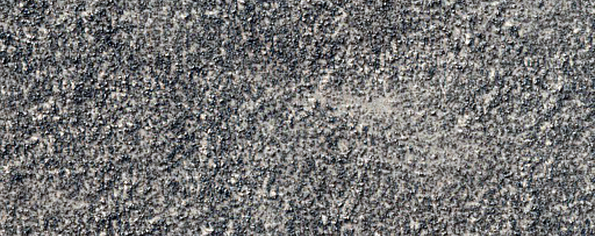 Boulder Deposit of Crater Floor