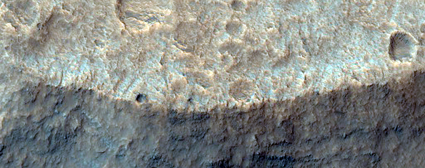 Ganges Chasma High Thermal Inertia Materials