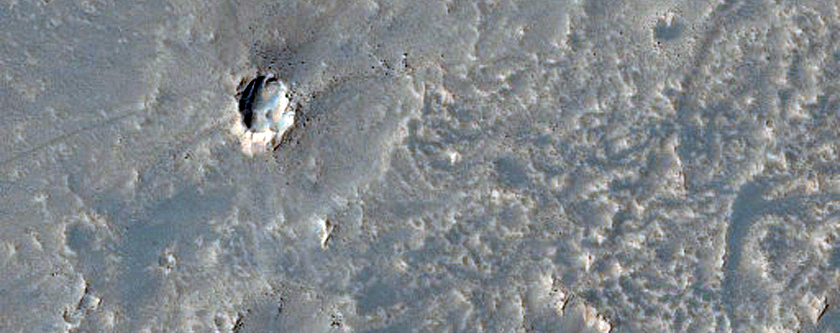 Daedalia Planum Lava Flows