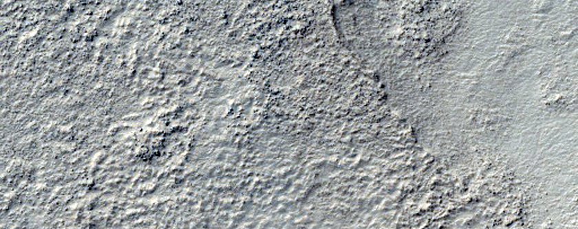 Banding in the Floor of Hellas Planitia