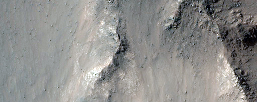 Mound in Coprates Chasma