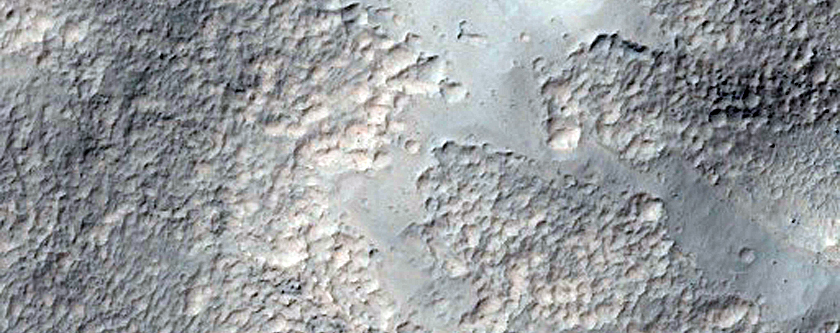 Fresh 6-Kilometer Diameter Crater with Gullied Slopes