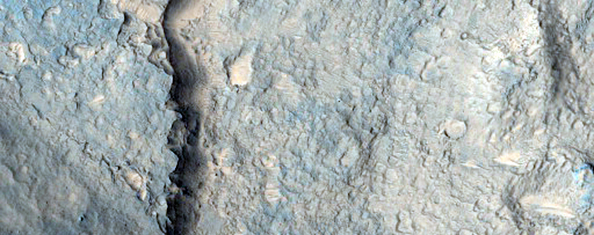 Central Peak Ring of Sagan Crater