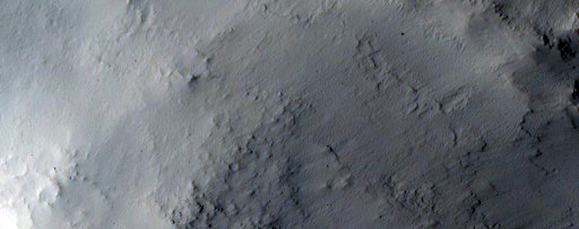 Diverse Features in Terra Sabaea Impact Crater