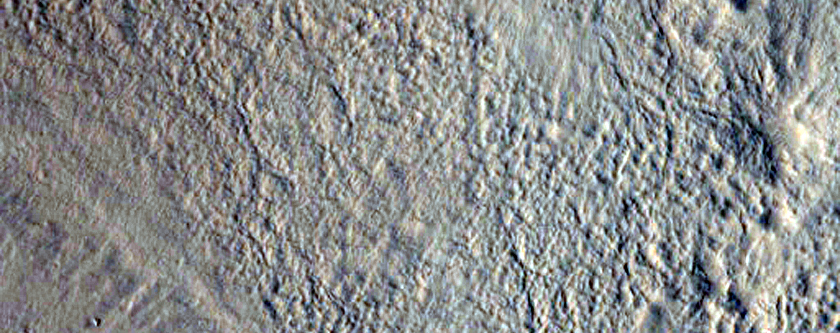 Southern Ejecta of Tooting Crater