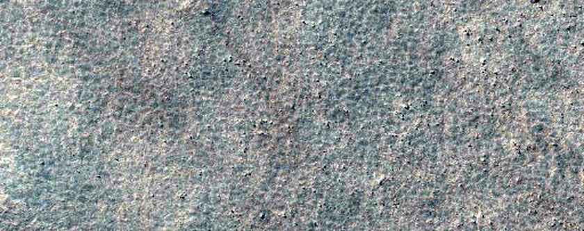 Polygonal Terrain Seen in MOC Image M04-02503