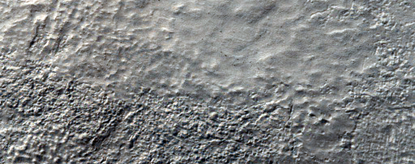 25-Kilometer Diameter Impact Crater of Hellas Basin Floor