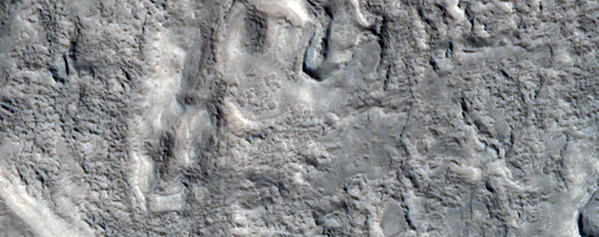 North Mid-Latitude Textured Valley Floor