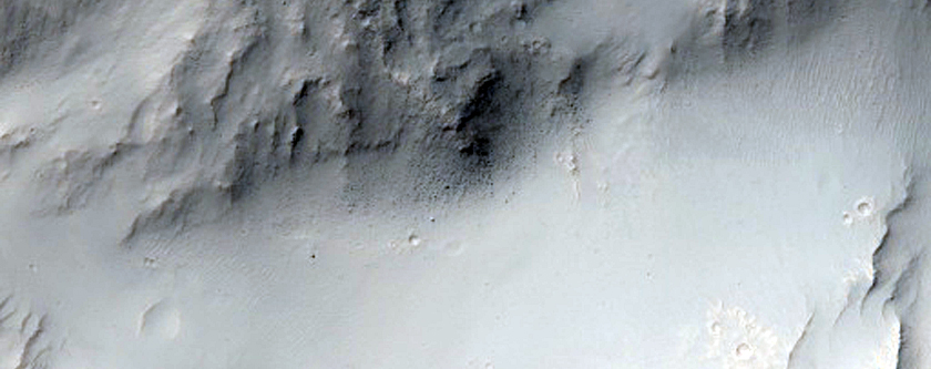 Crater Ejecta in Memnonia Region
