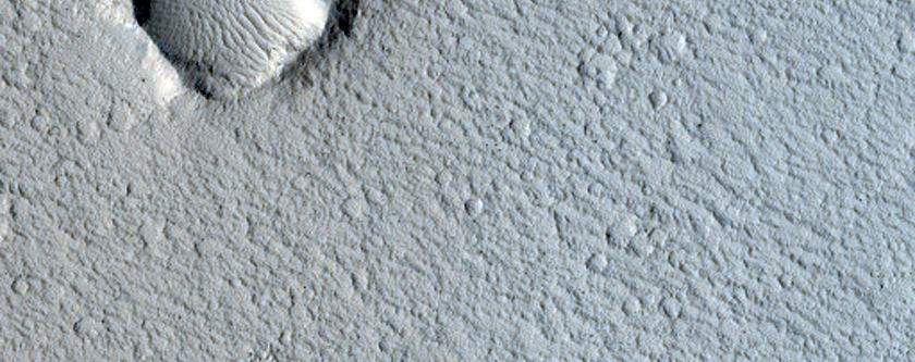 New Dark Spot and Impact Crater
