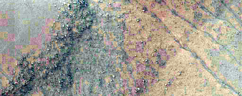Gullies Associated with Overhanging Layer