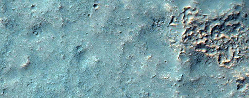 Tyrrhena Terra Hydrated Mineral Signature