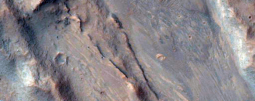 Fan in Capri Chasma