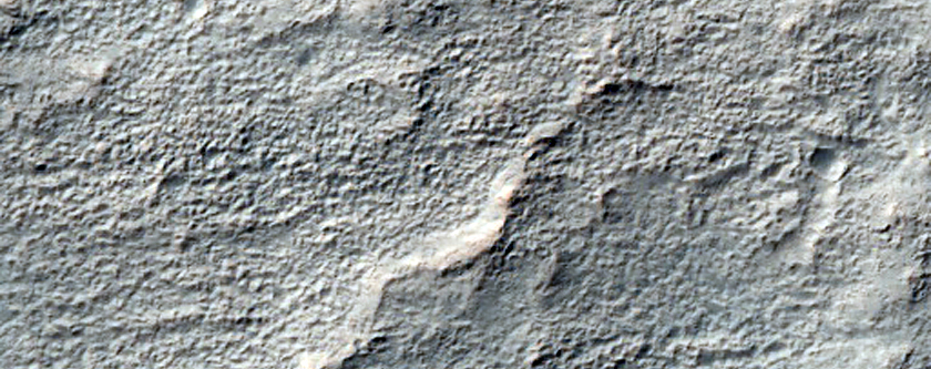Ejecta Layers For Crater in Southern Highlands