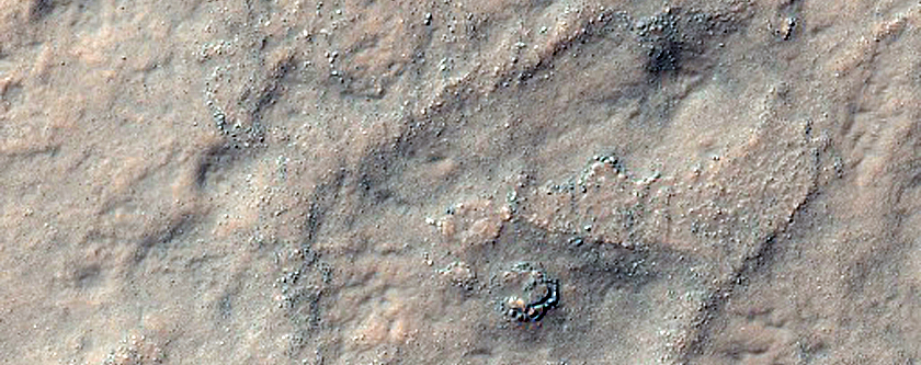 Tyrrhena Terra Hydrated Mineral Signature