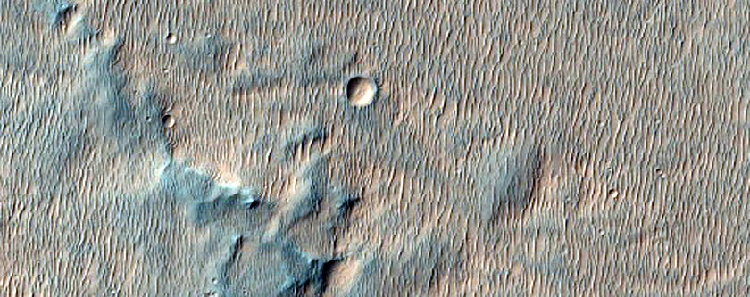 Proposed MSL Site in Holden Crater - Landing Ellipse