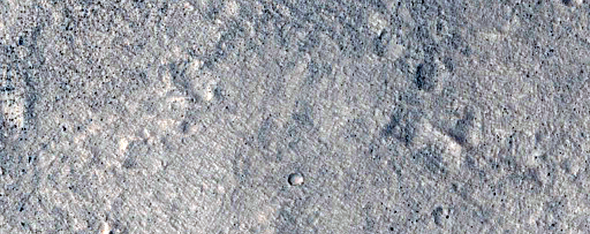 Fresh Rayed Crater