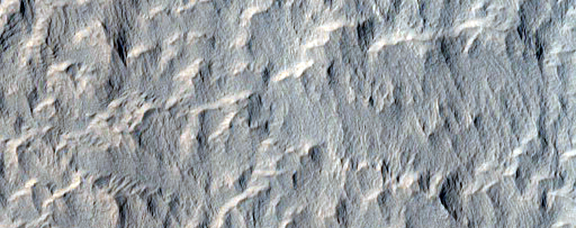 Crater Mound in Arabia Terra
