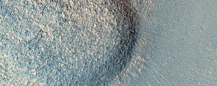 Hills in Arcadia Planitia