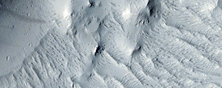 Central Peak of Poynting Crater