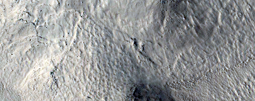 Central Peak with Summit Pit Inside 20-Kilometer Diameter Crater