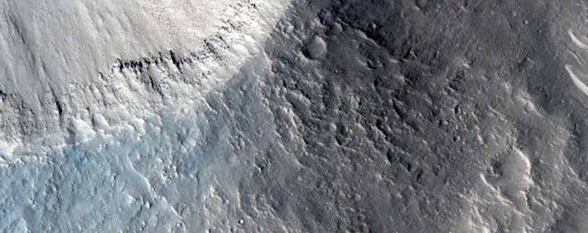 Fresh Crater in Isidis Region