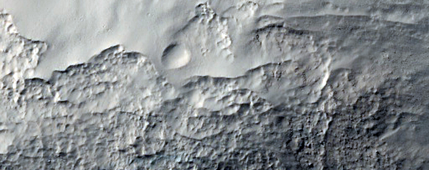 Large Crater with Large Central Peak