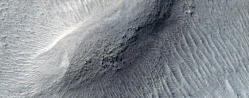 Bands in Hellas Planitia
