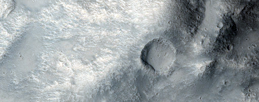 Central Structure of Large Impact Crater