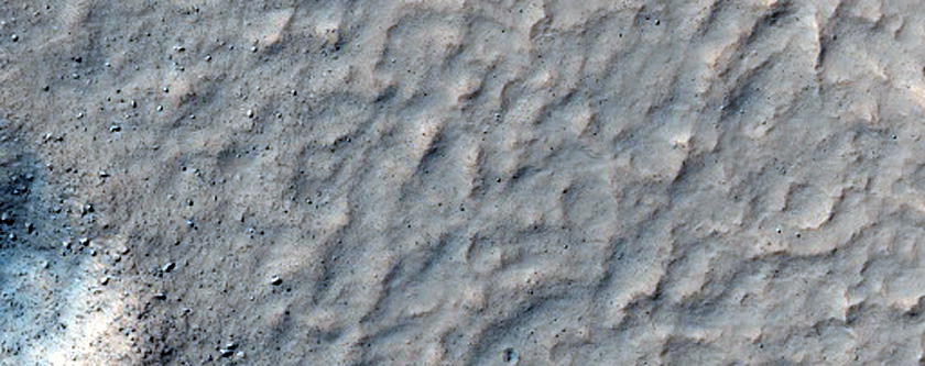 Very Recent Impact Crater