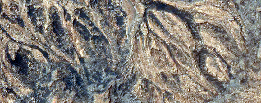 Finely-Layered Fan Deposit of Possible Subaqueous Origin