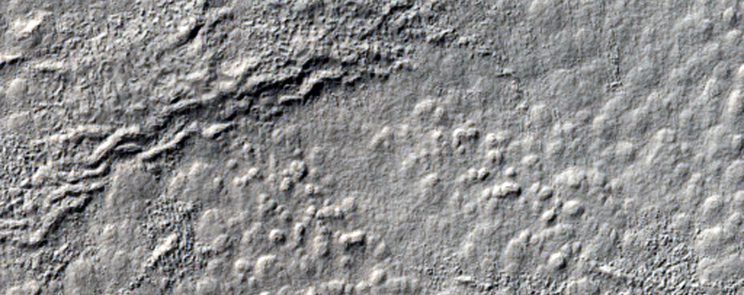 Crater with Gullies