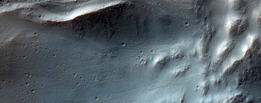 Crater with Gullies