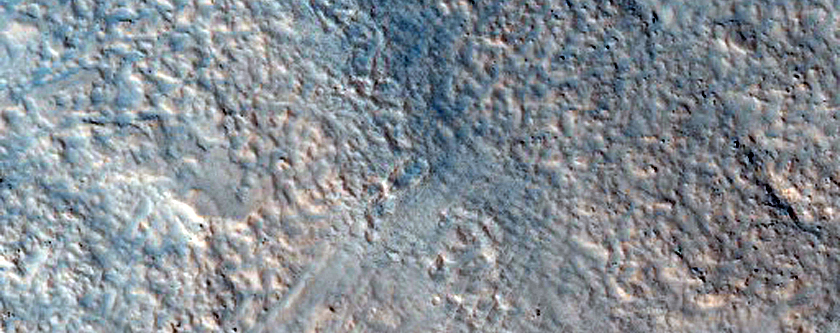 Gullies in Troughs with Patterned Ground