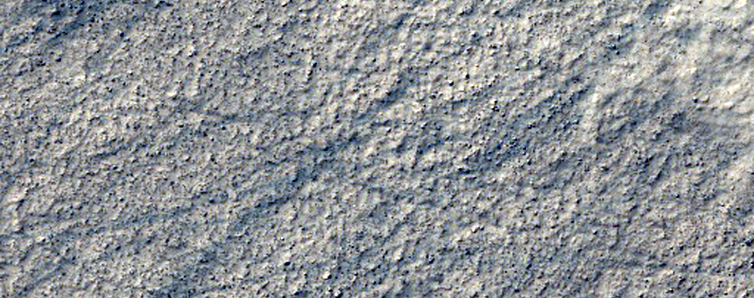 Terrain in Hellas Basin