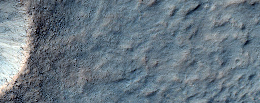 Small Fresh Primary or Large Secondary Crater From Gratteri Crater