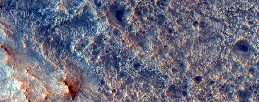 Possible Kaolinite and Ferrosaponite in Eastern Nili Fossae