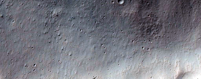 Crater with Gullies