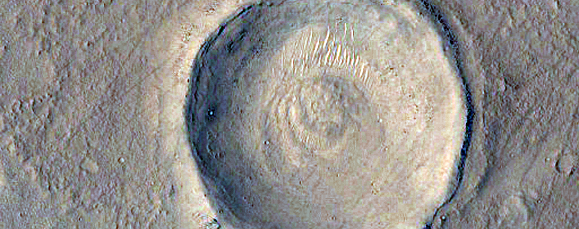 Antoniadi Crater Stratigraphy