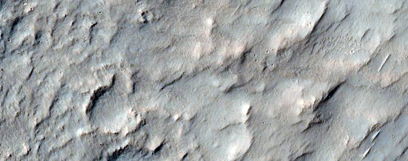 Very Recent Impact Crater