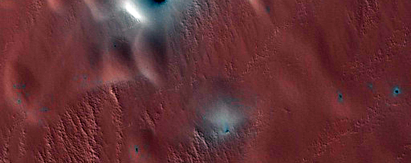 Northern Spring Monitor Site with Known Multi-Toned Defrost Spots
