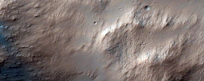 Western Rim of Kinkora Crater