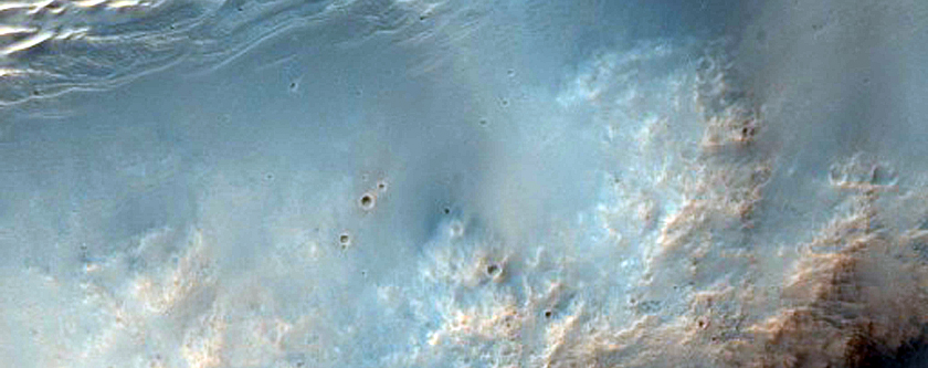 Crater in Tyrrhena Terra