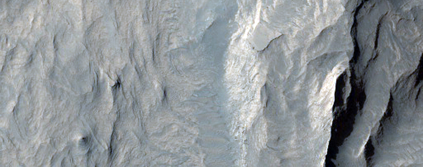 Layered Deposits with Possible Sulfates in Northwest Juventae Chasma