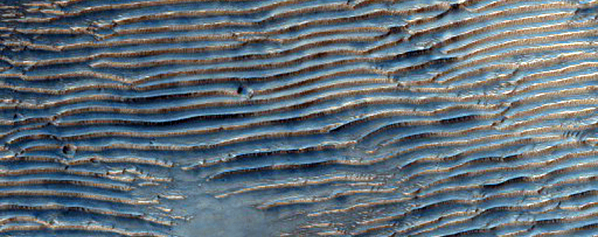Tyrrhena Terra Crater