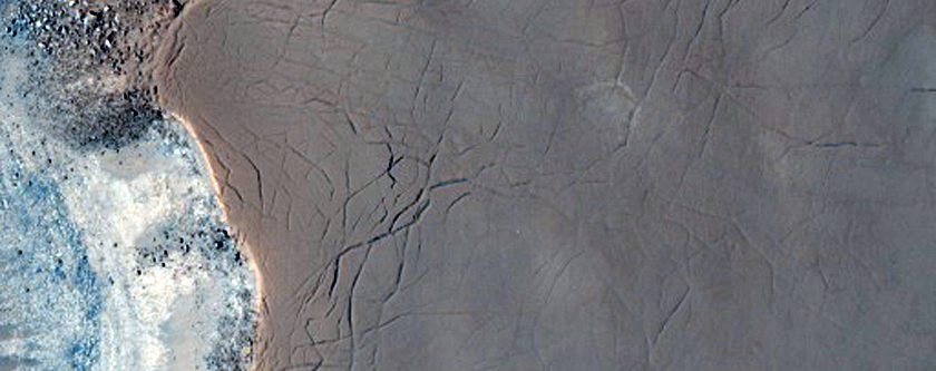 Nilosyrtis Mensae Fretted Terrain