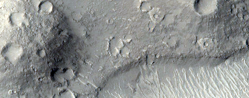 Landforms in the Tartarus Colles Region